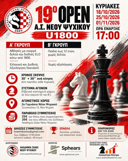 18 ΟΚΤΩΒΡΙΟΥ ΑΚΑΔΗΜΙΑ ΣΚΑΚΙ Ν. ΨΥΧΙΚΟΥ