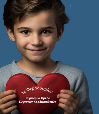 14 ΦΕΒΡ.- ΠΑΓΚΟΣΜΙΑ ΗΜΕΡΑ ΣΥΓΓΕΝΩΝ  ΚΑΡΔΙΟΠΑΘΕΙΩΝ